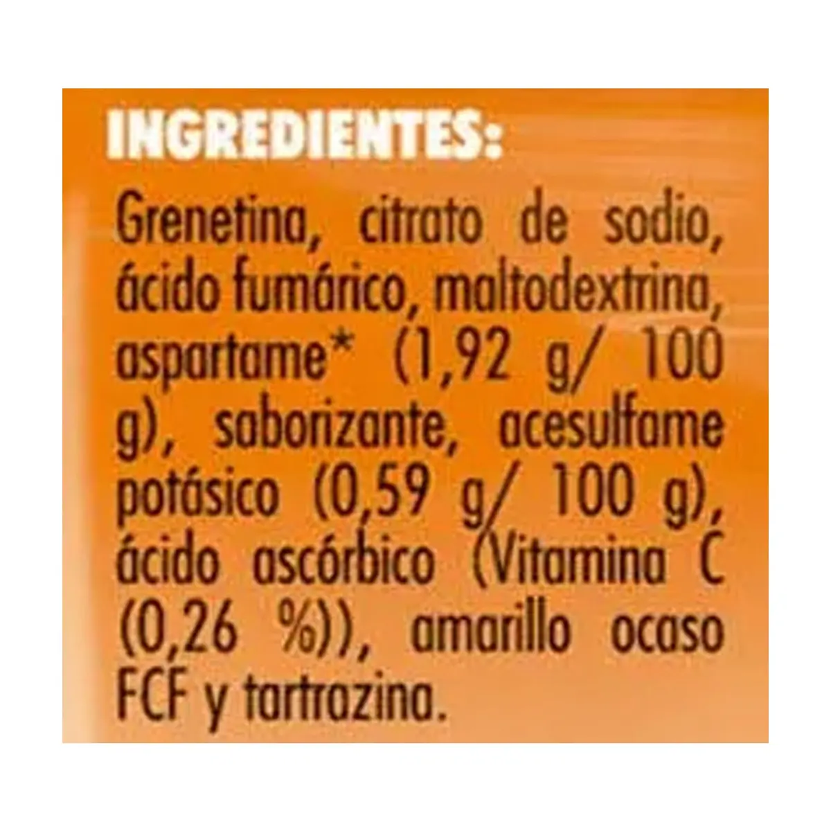 Gelatina sin azúcar fortificada con vitamina C sabor naranja Jell-O (25 g) - Miniatura 4