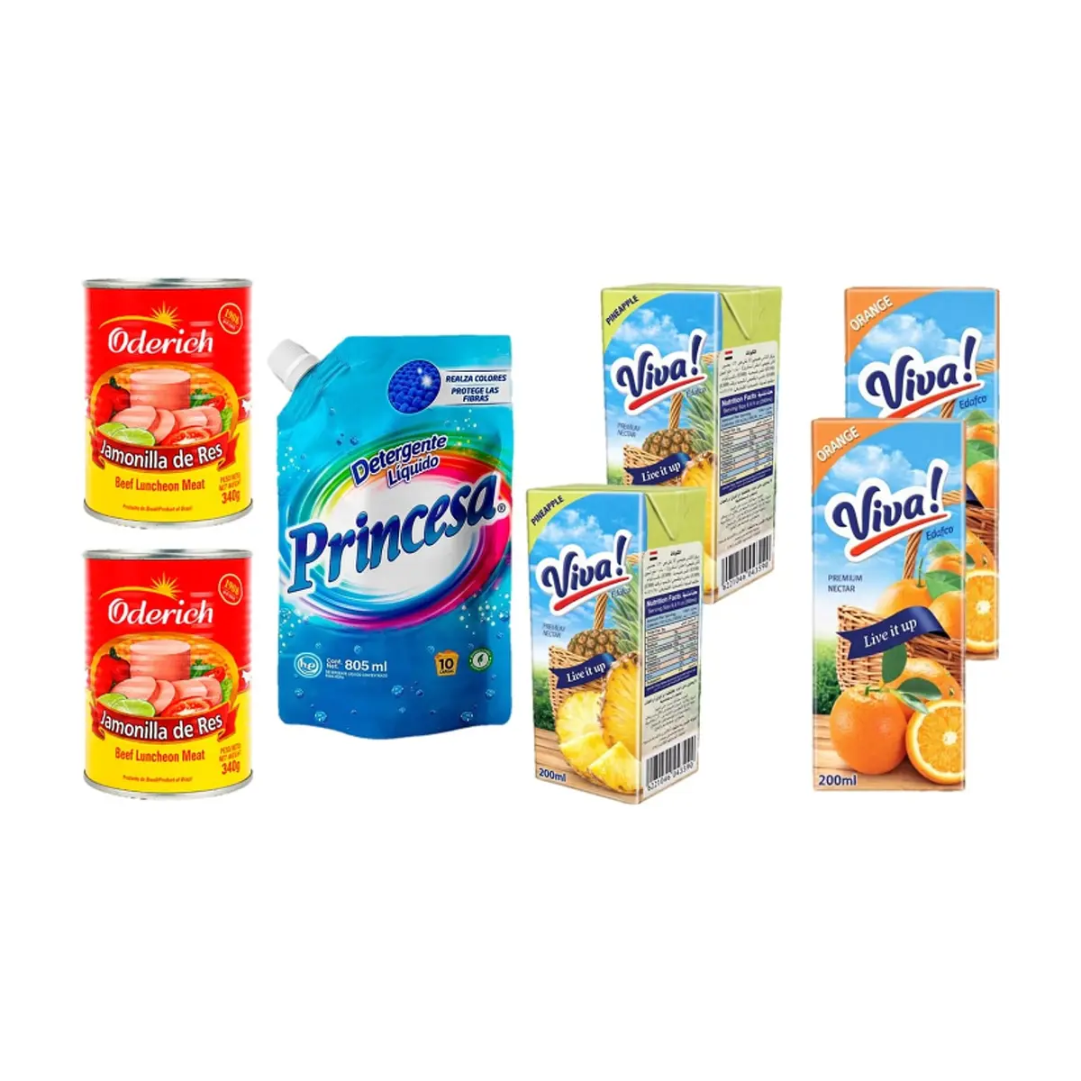 Combo mixto (jamonilla, nectar y detergente)