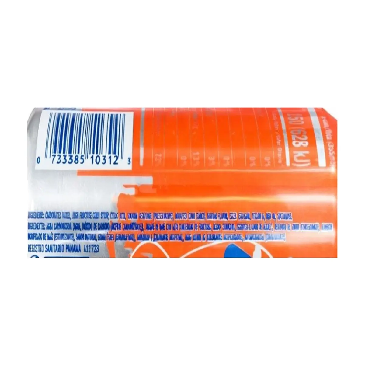 Refresco gaseado sabor naranja Ritz (24 x 355 ml / 12 oz) - Thumbnail 3
