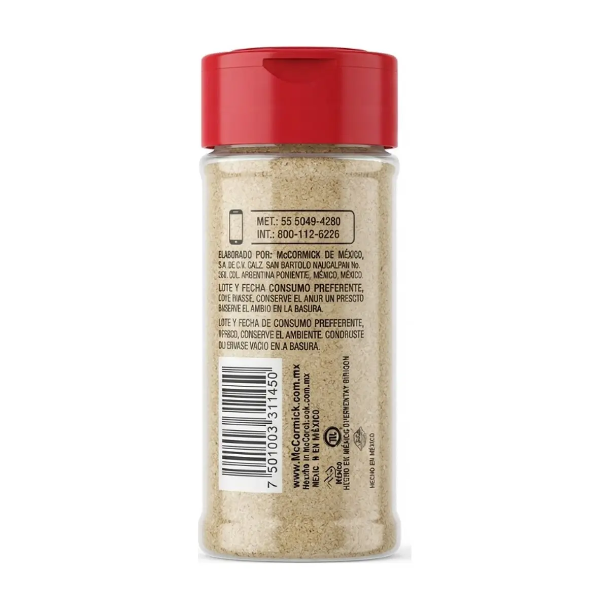 Sal con ajo McCormick (125 g / 4.41 oz) - Miniatura 3