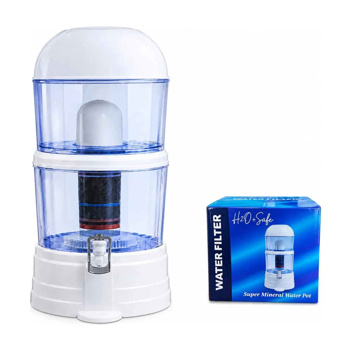 Filtro de agua mineral H2O+Safe (16 L)