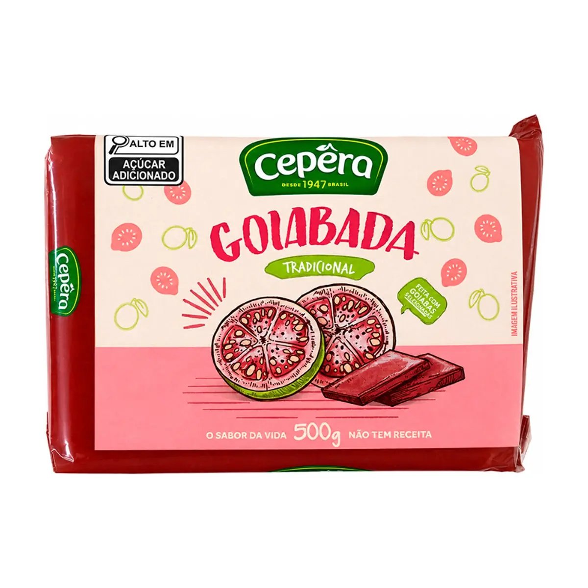 Pasta de guayaba tradicional Cepêra (500 g / 1.1 lb)