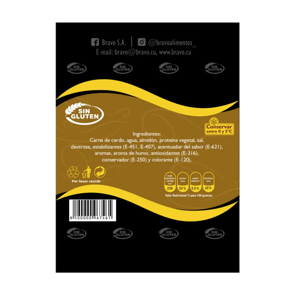 Jamón York Bravo (800 g / 1.76 lb) - Thumbnail 4