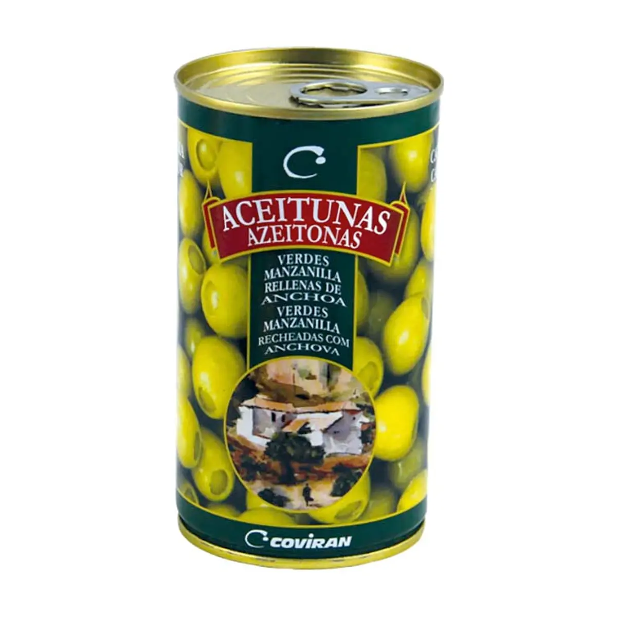 Aceitunas Rellenas Anchoa Coviran 350 G Esc. 150 G