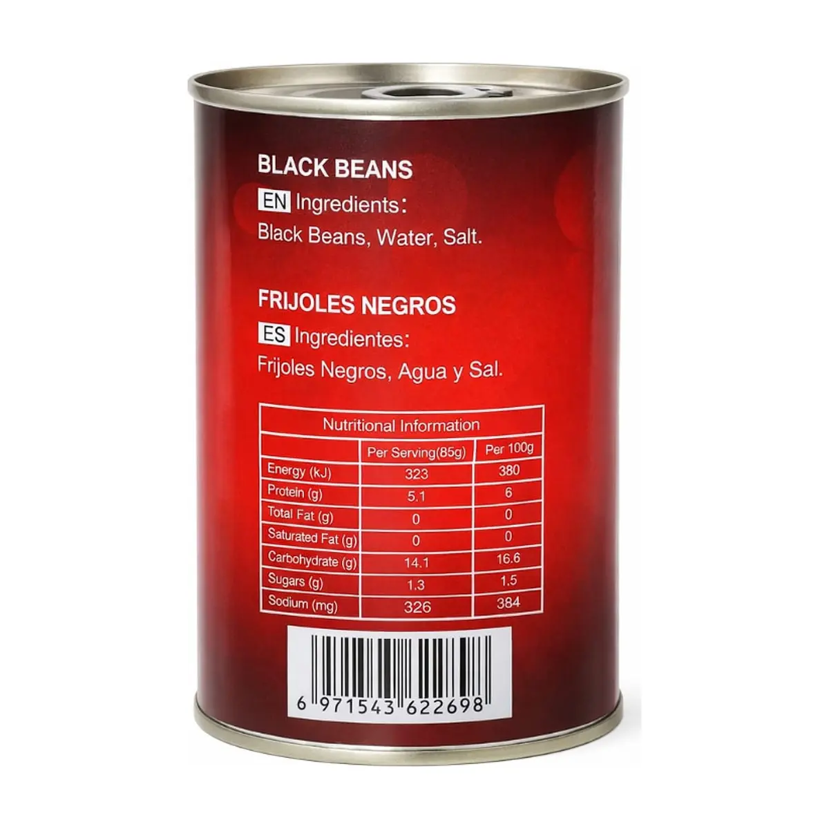 Frijoles negros enlatados La Sabrosa (2 x 425 g / 15 oz) - Thumbnail 2