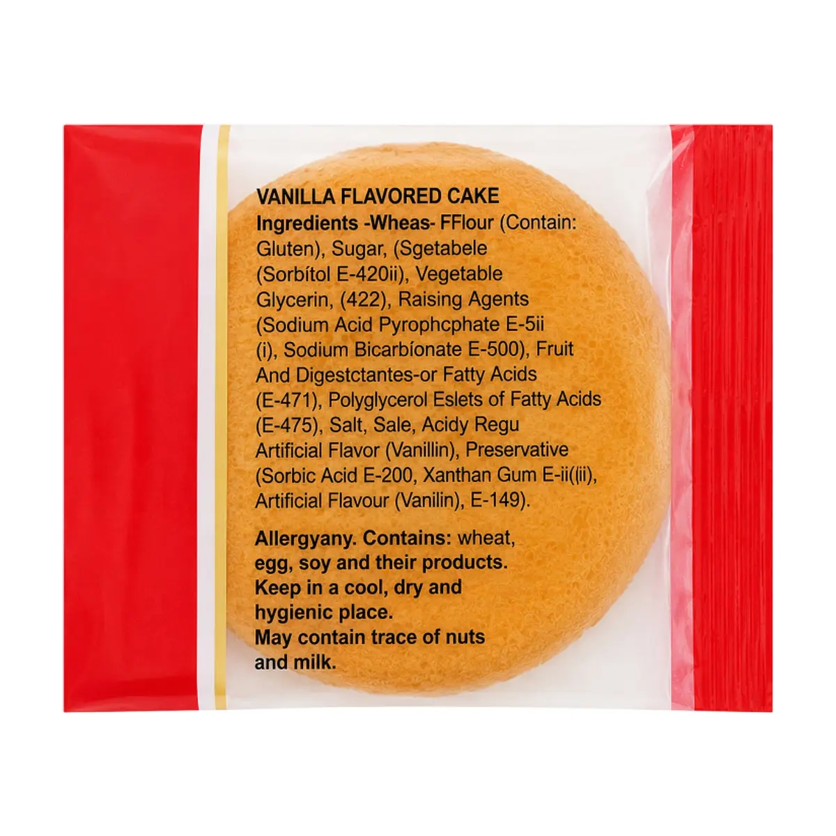 Pancake tradicional con sabor a vainilla Simsek Myla (25 g / 0.88 oz) - Thumbnail 3