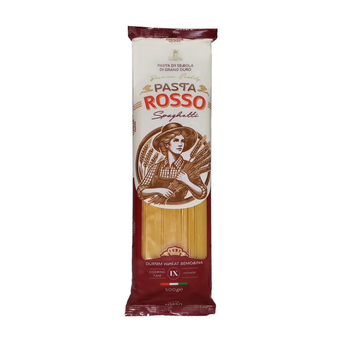 Espagueti Pasta Rosso (500 g / 1.1 lb)