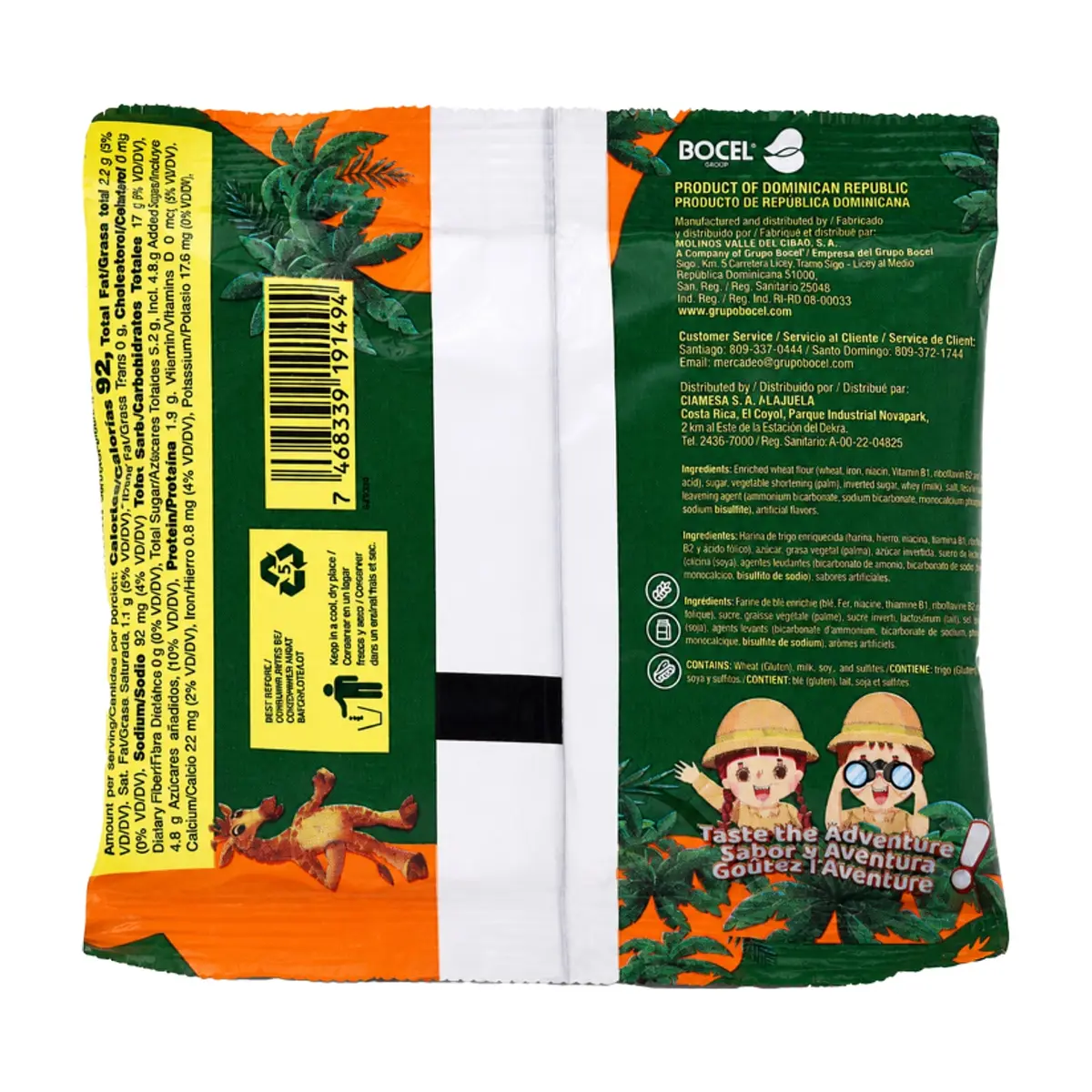 Galletas con forma de animales Tom Ton (22 g / 0.78 oz) - Thumbnail 2
