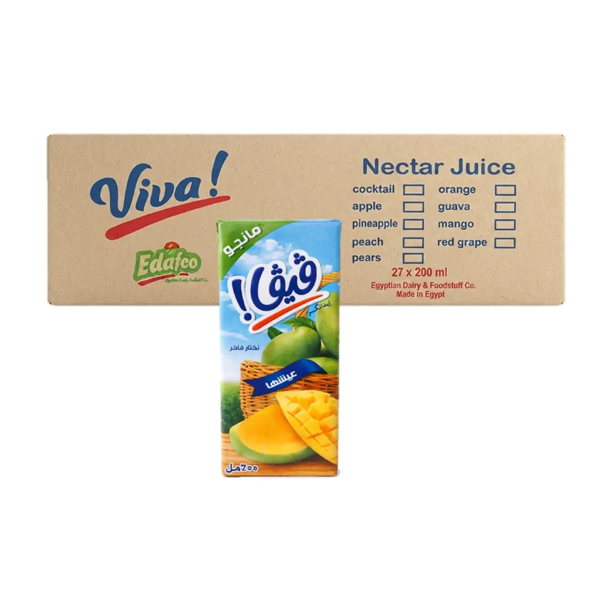 Néctar de Mango Viva (27 x 200 ml)