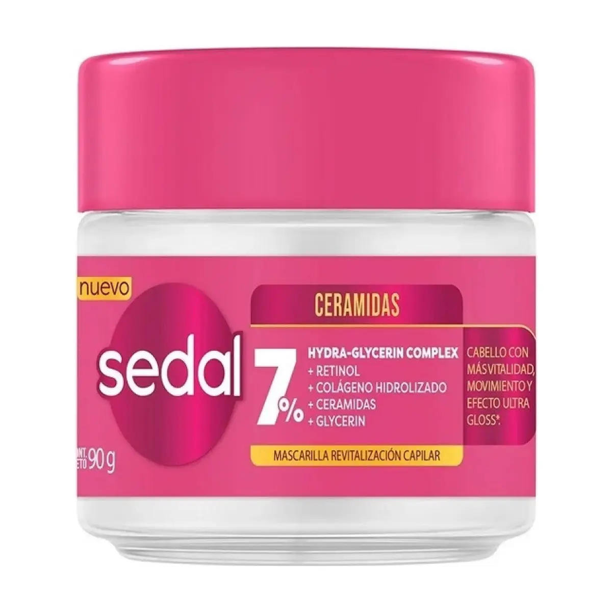 Mascarilla revitalización capilar ceramidas Sedal (90 g / 3.17 oz)