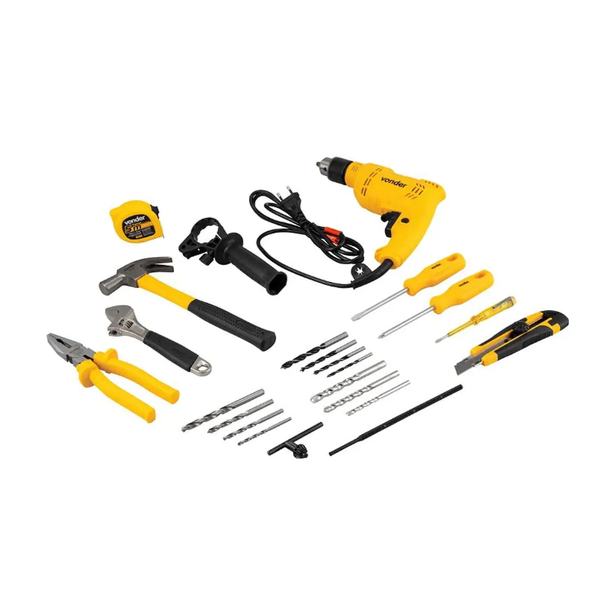 Taladro reversible 1/2'' de 127 V con impacto FIV709 Vonder - Thumbnail 6