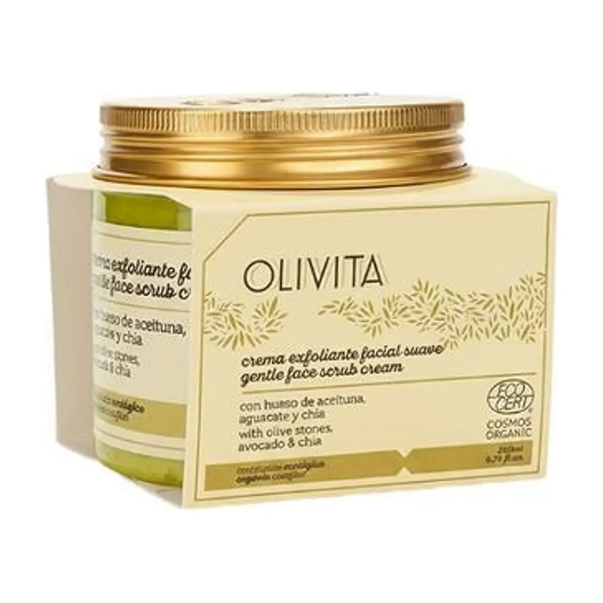 Crema Exfoliante Suave (200 ml) OLIVITA COSMOS