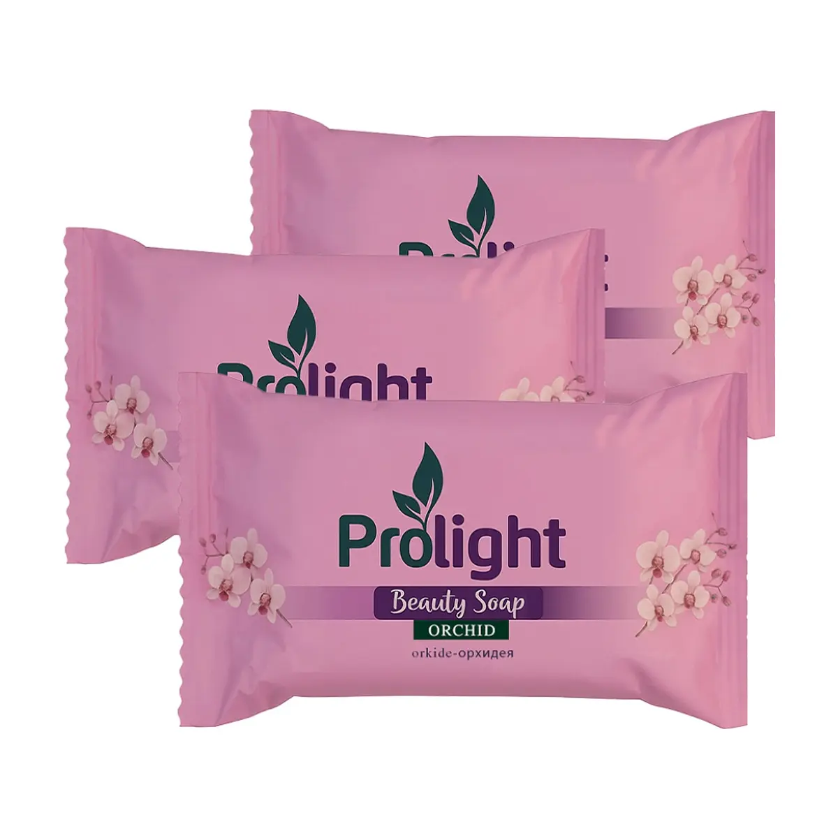 Jabón de belleza con fragancia a orquídea Prolight (3 x 100 g / 3.52 oz)