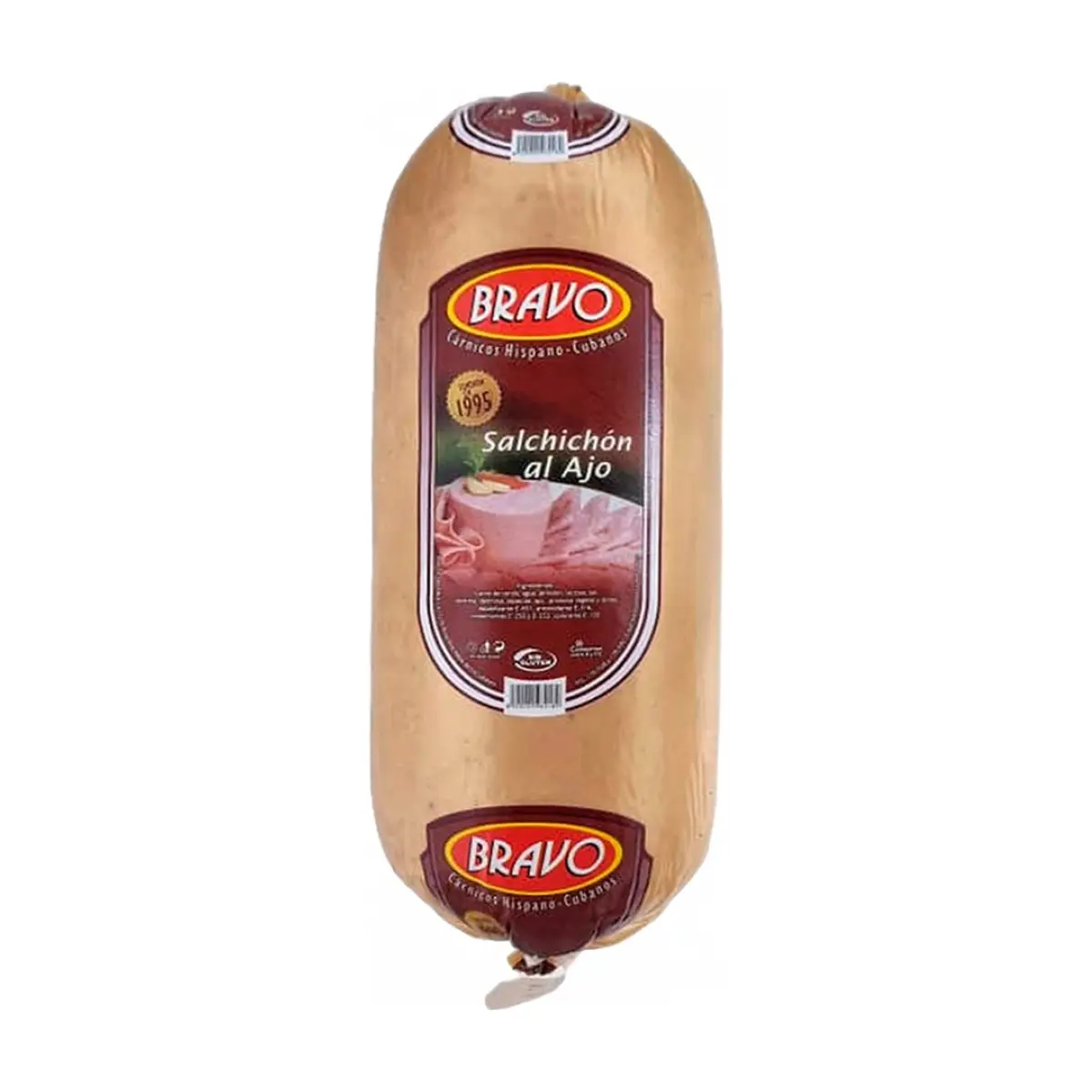 Salchichón al ajo Bravo (2 kg / 4.4 lb)