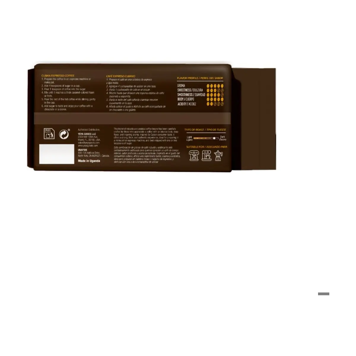 Café espresso YEYA (10 x 250 g / 8.8 oz) - Thumbnail 3