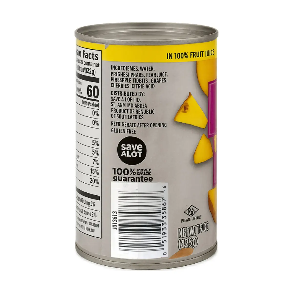 Cóctel de frutas Fairhill (425 g / 15 oz) - Thumbnail 7
