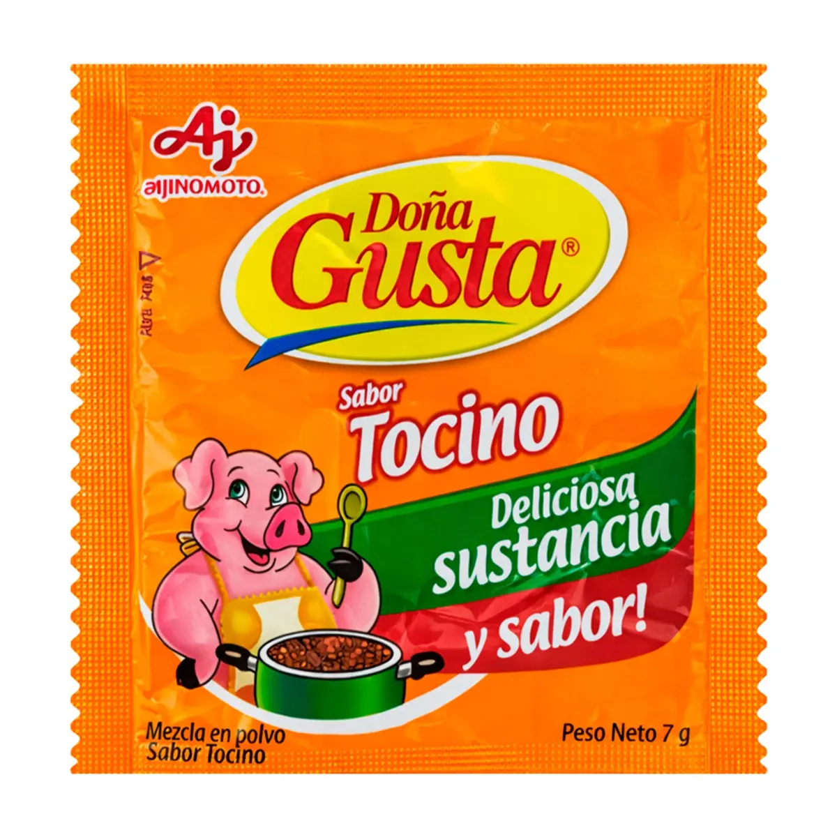 Concentrado sabor tocino Doña Gusta Ajinomoto (7 g)