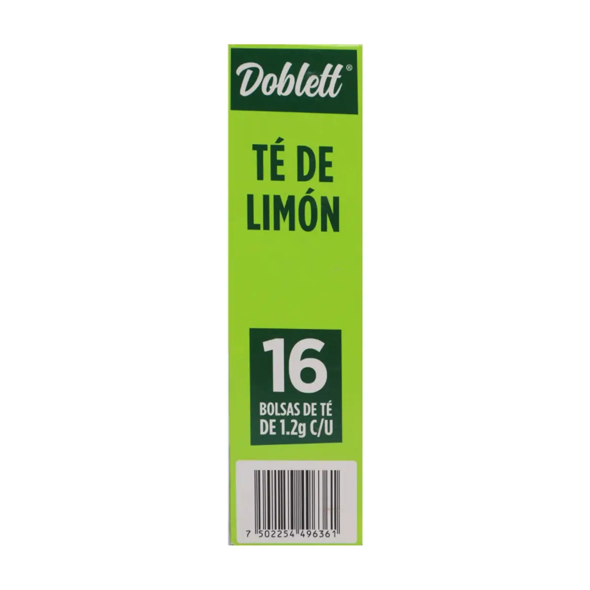 Té de limón sin cafeína Doblett (19.2 g) - Thumbnail 3