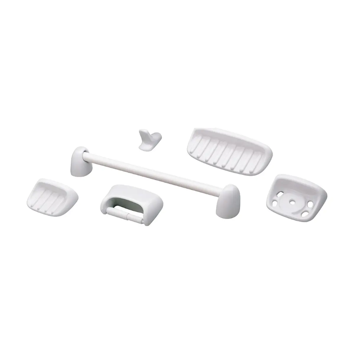 Juego completo de accesorios de porcelana para baño FV - Thumbnail 4