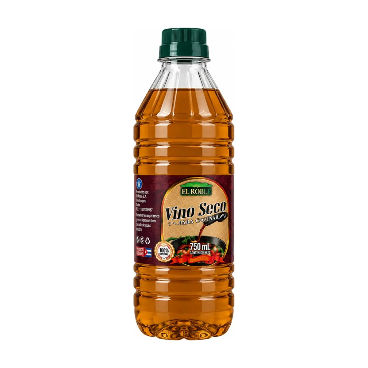 Vino seco El Roble (750 ml)