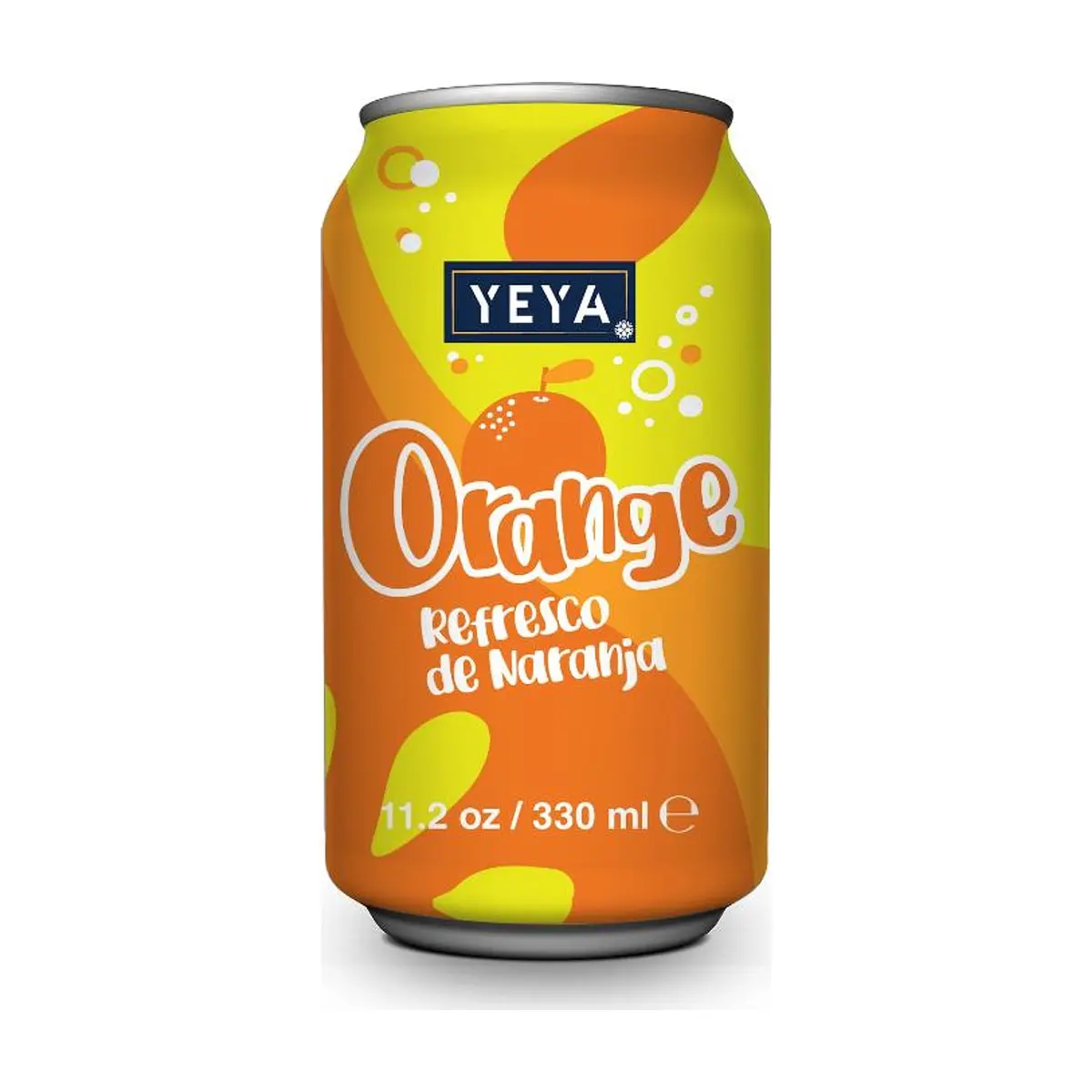 Refresco gaseado de naranja YEYA (330 ml / 11.2 fl oz)