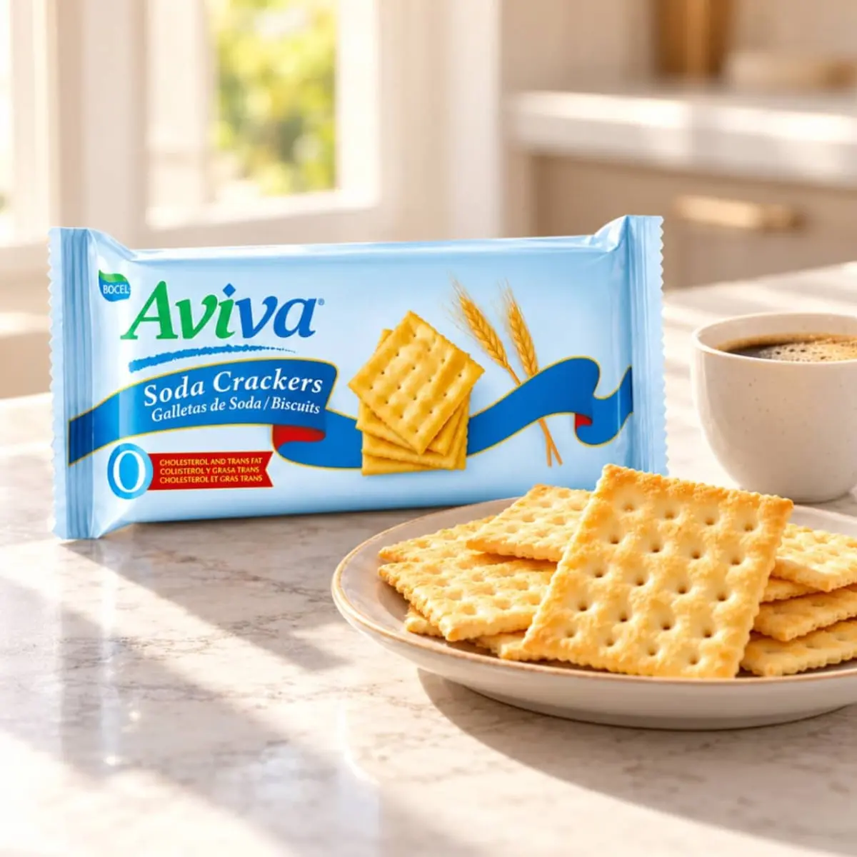 Galletas de soda Aviva (6 x 30 g) - Thumbnail 3