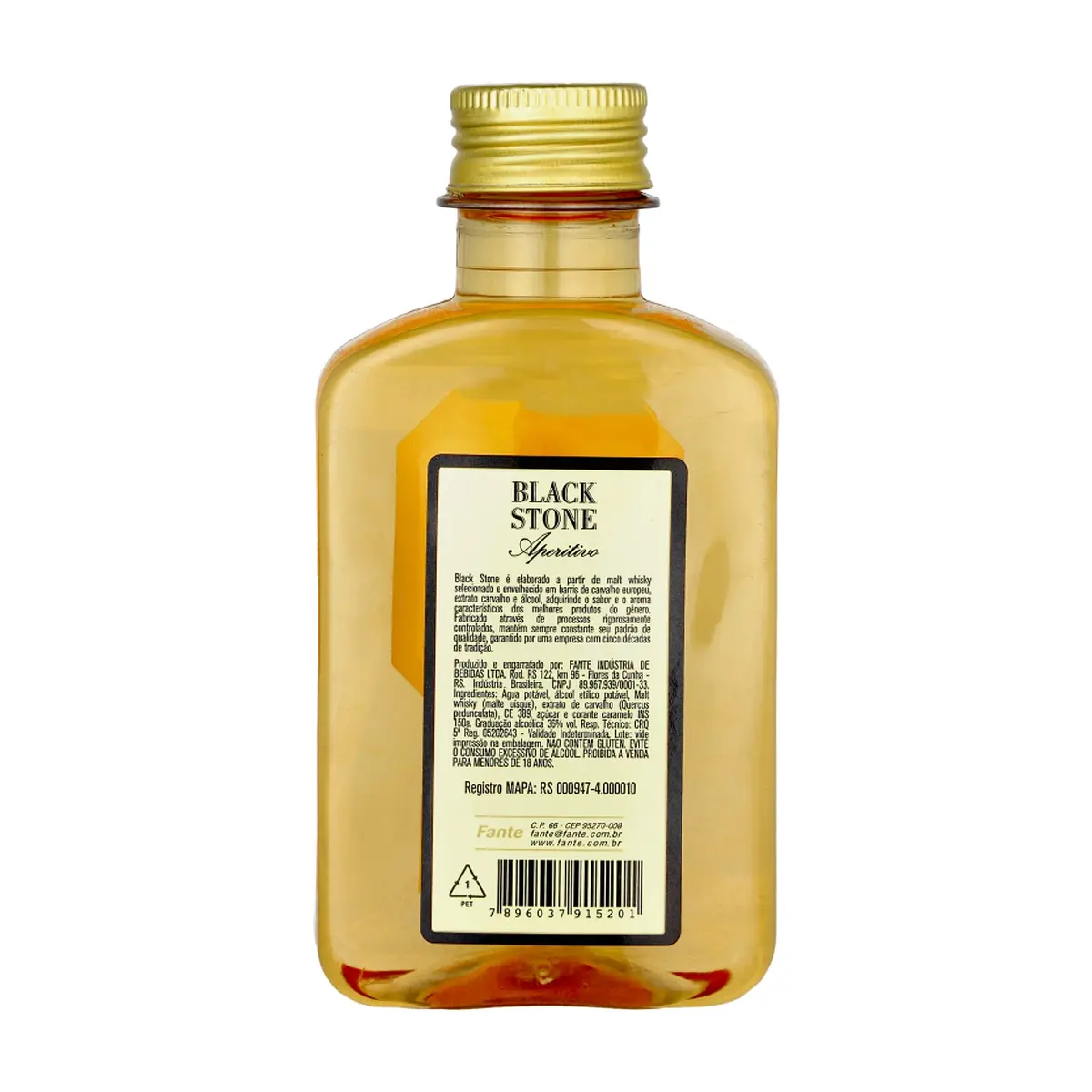 Whisky de malta y roble Black Stone (200 ml) - Thumbnail 2
