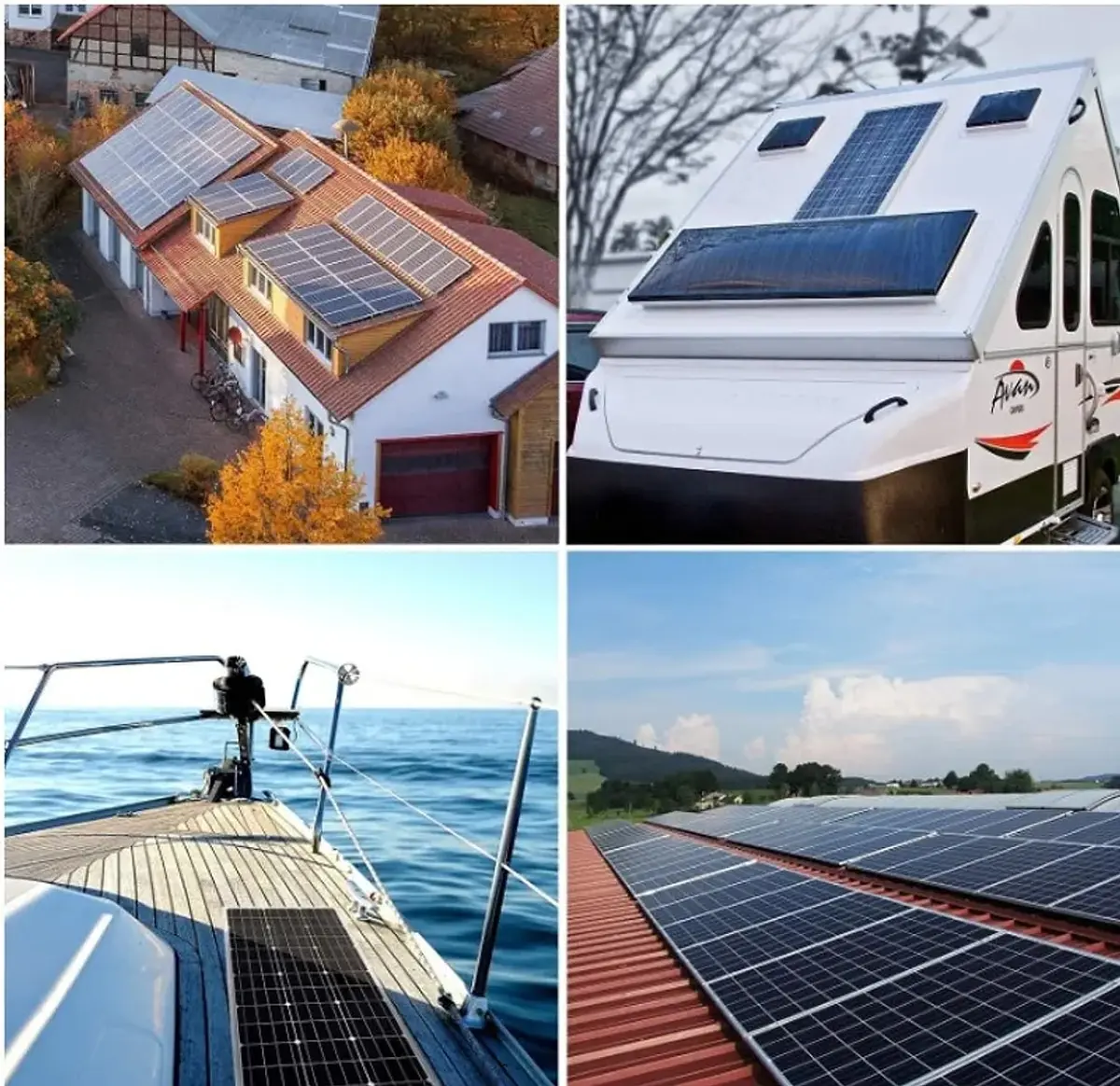 TOP SOLAR 100 Watt Solar Panel Kit - Thumbnail 4