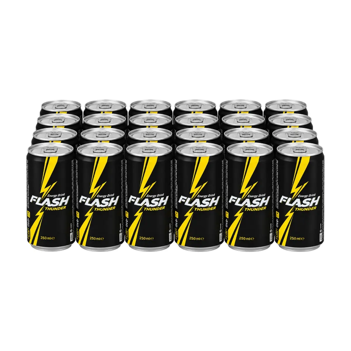 Bebida energizante Flash Thunder (24 x 250ml / 8.45floz) - Miniatura 1