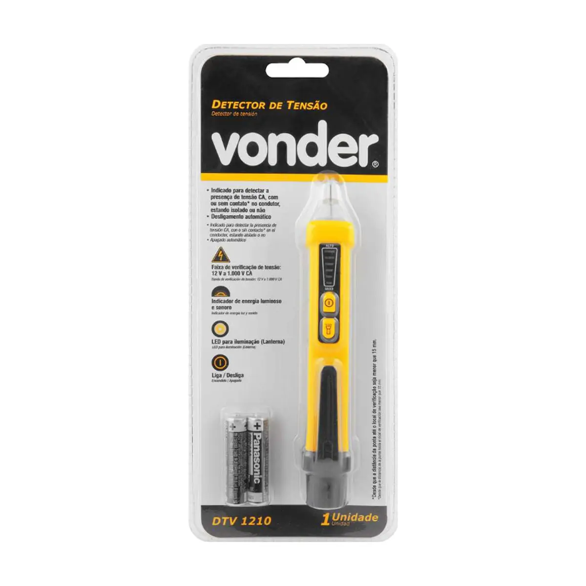 Detector de tensión DTV 1210 Vonder - Thumbnail 5