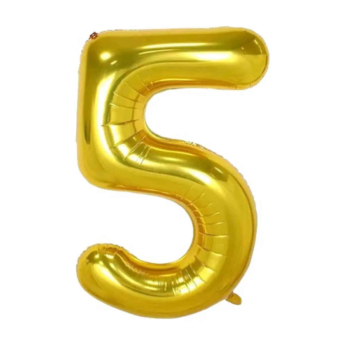 Globo dorado número 5 Balloon (16 pulgadas)