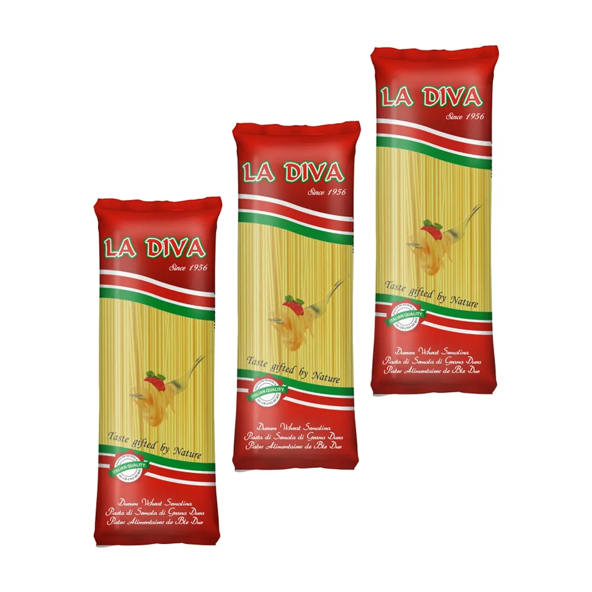 Espaguetis La Diva (3 x 500 g / 1.1 lb)