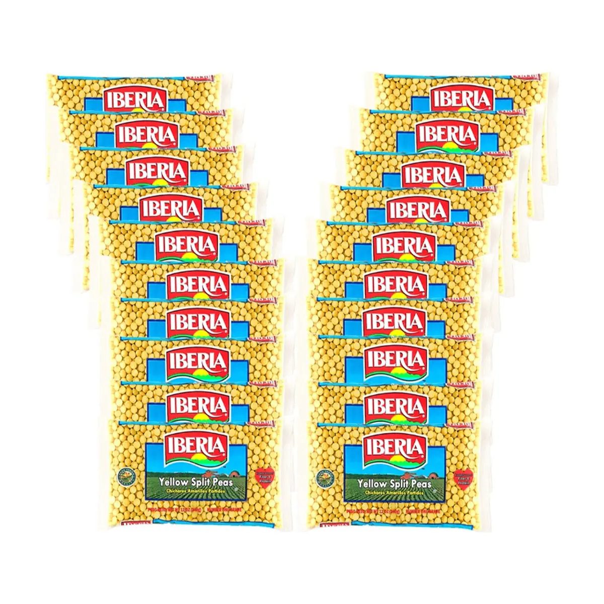 Chicharos amarillos partidos Iberia ( 20 x 340 g / 12 oz) - Miniatura 1