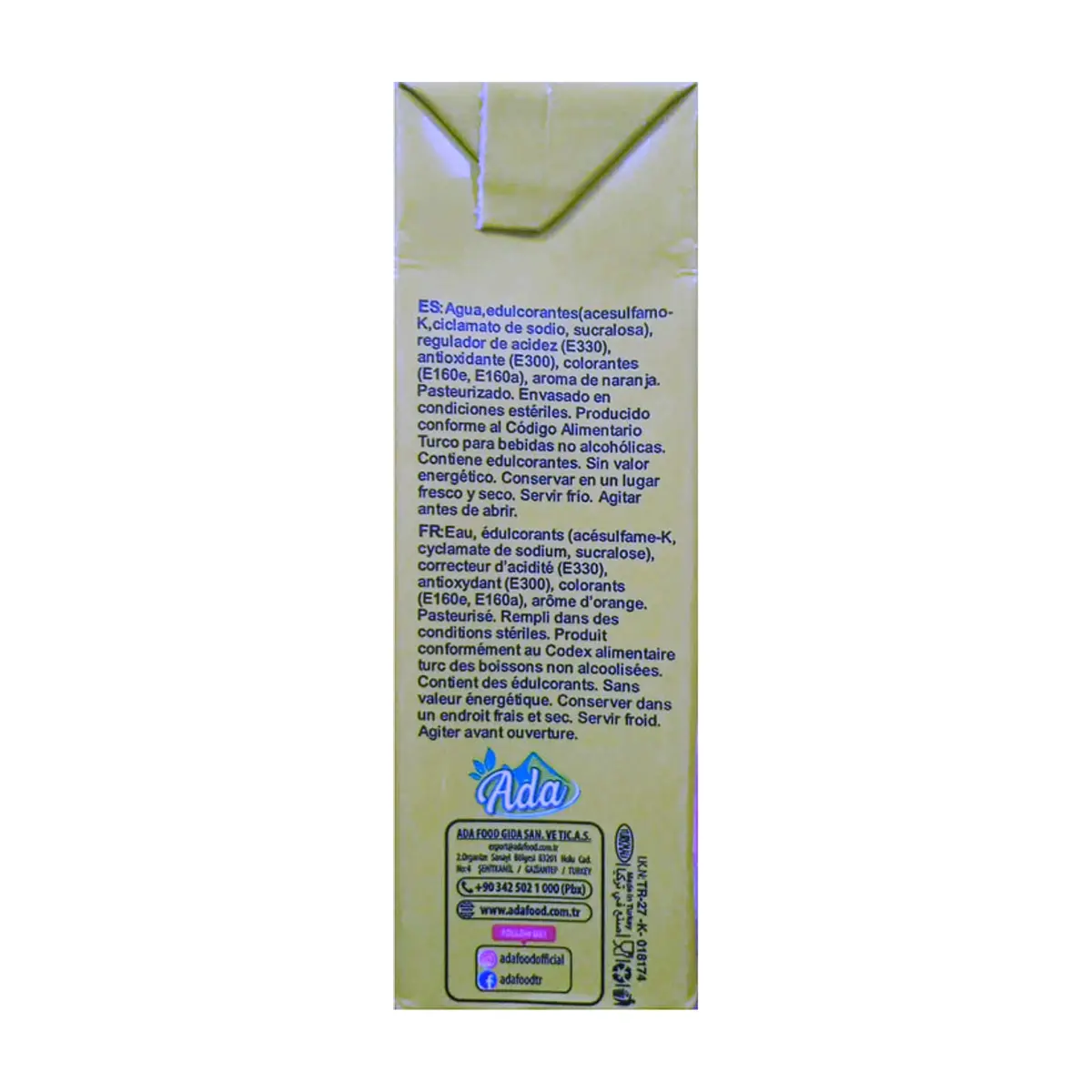 Bebida sabor a piña Frutigo (4 x 200 ml / 6.76 floz) - Thumbnail 2