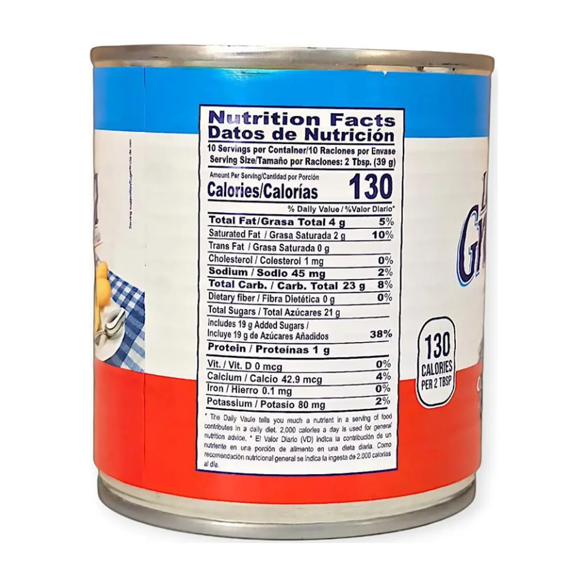 Leche condensada azucarada La Granjera (8 x 390 g / 13.8 oz) - Miniatura 3