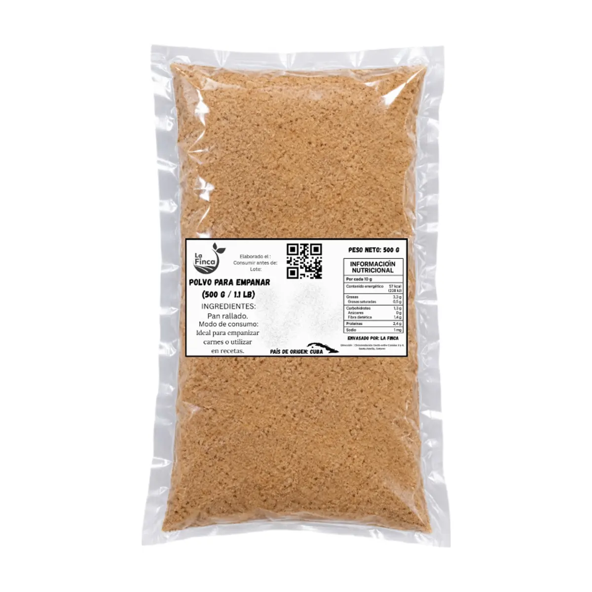 Polvo para empanar La Finca (500 g / 1.1 lb) - Thumbnail 2