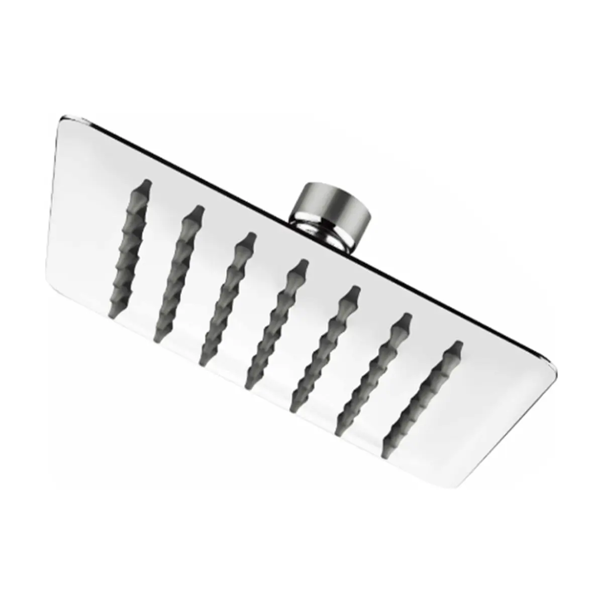 Regadera cuadrada para ducha de 6" terminación cromada Griven - Miniatura 2