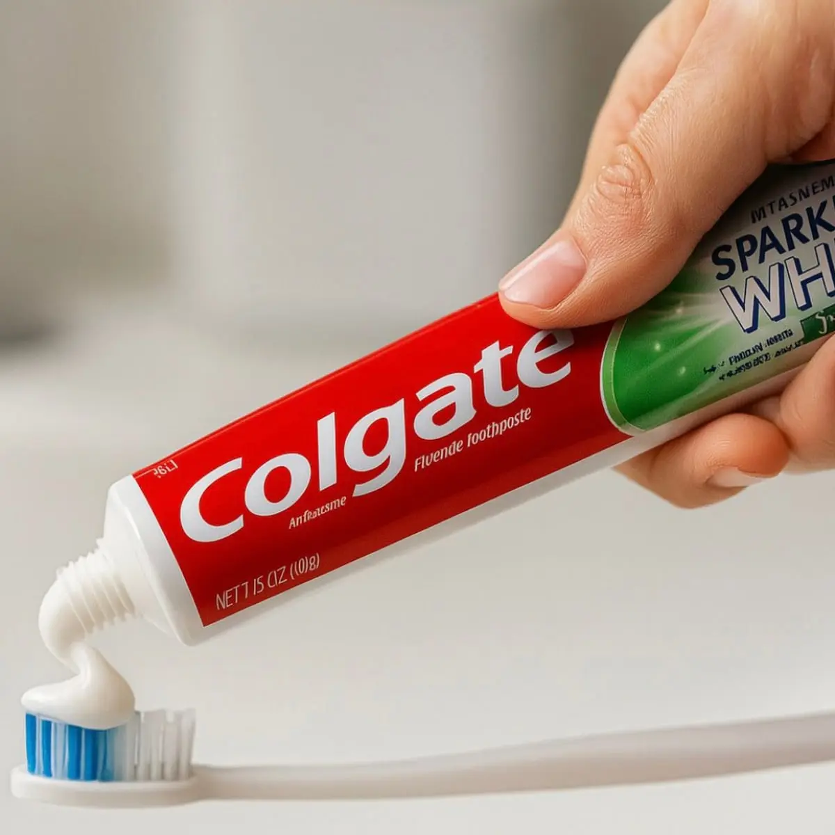 Pasta dental sabor menta zing Sparkling White Colgate (70 g / 2.46 oz) - Thumbnail 4