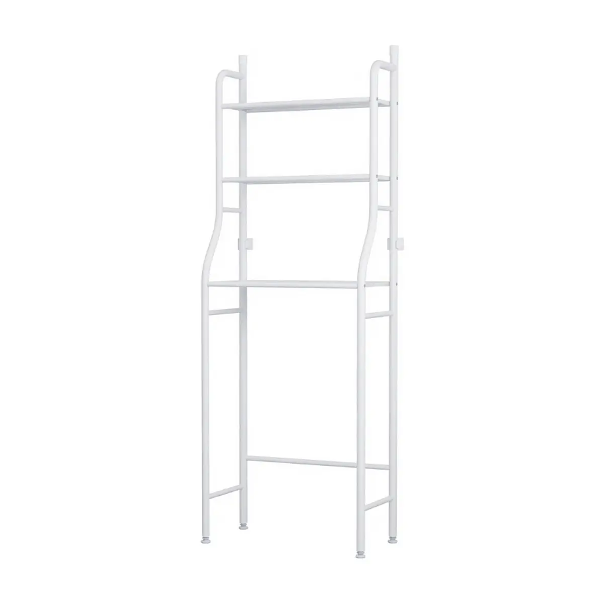 Estante organizador de 3 niveles para cuarto de lavado NEKI (68 x 25 x 163 cm) - Miniatura 1