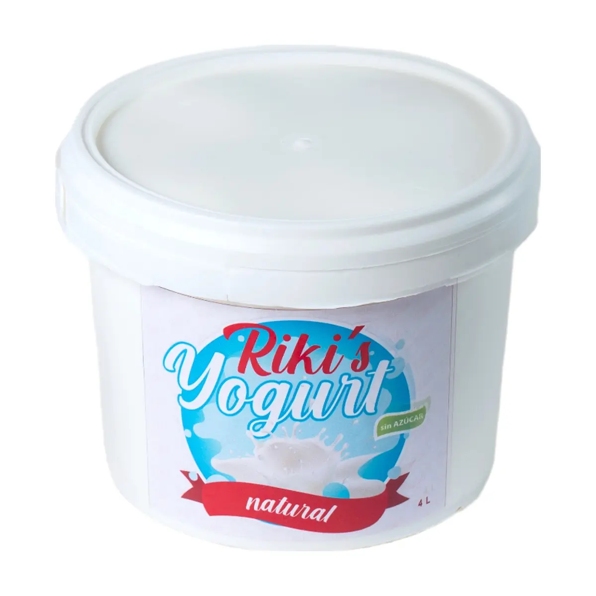 Yogurt natural sin azúcar Riki´s (4 L)