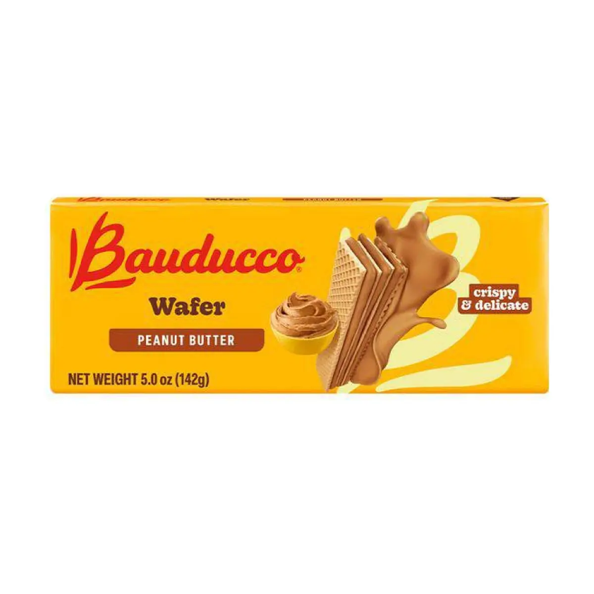 Sorbetos rellenos con crema sabor a mantequilla de maní Bauducco (142 g / 5 oz)