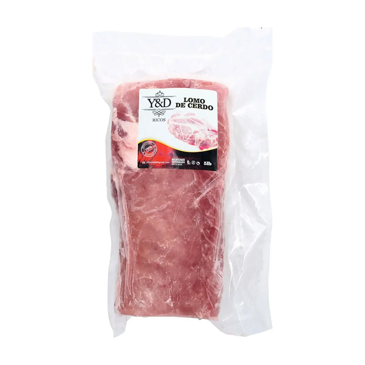 Lomo de cerdo sin piel y sin hueso Y&D Ricos (2.27 kg / 5.0 lb) - Thumbnail 5