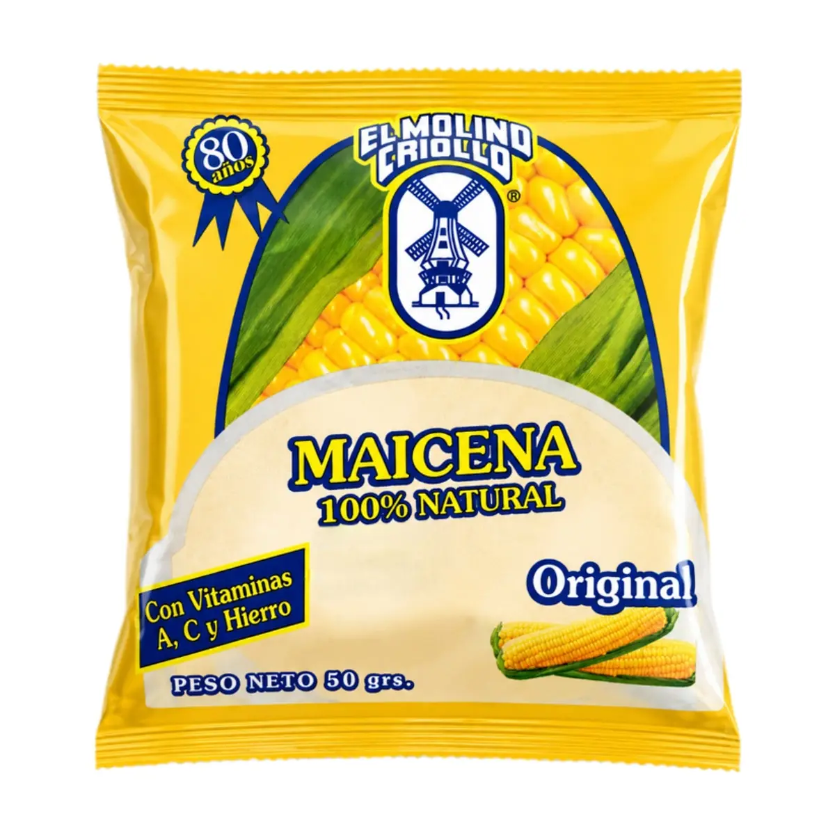 Maicena 100% natural El Molino Criollo (50 g / 1.76 oz)