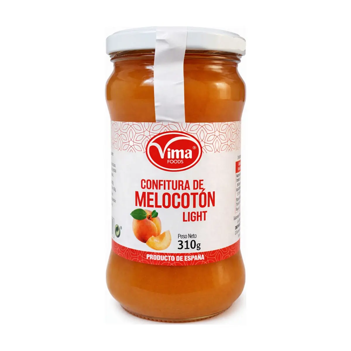 Confitura de melocotón light Vima Foods (310 g / 10.93 oz) - Thumbnail 2