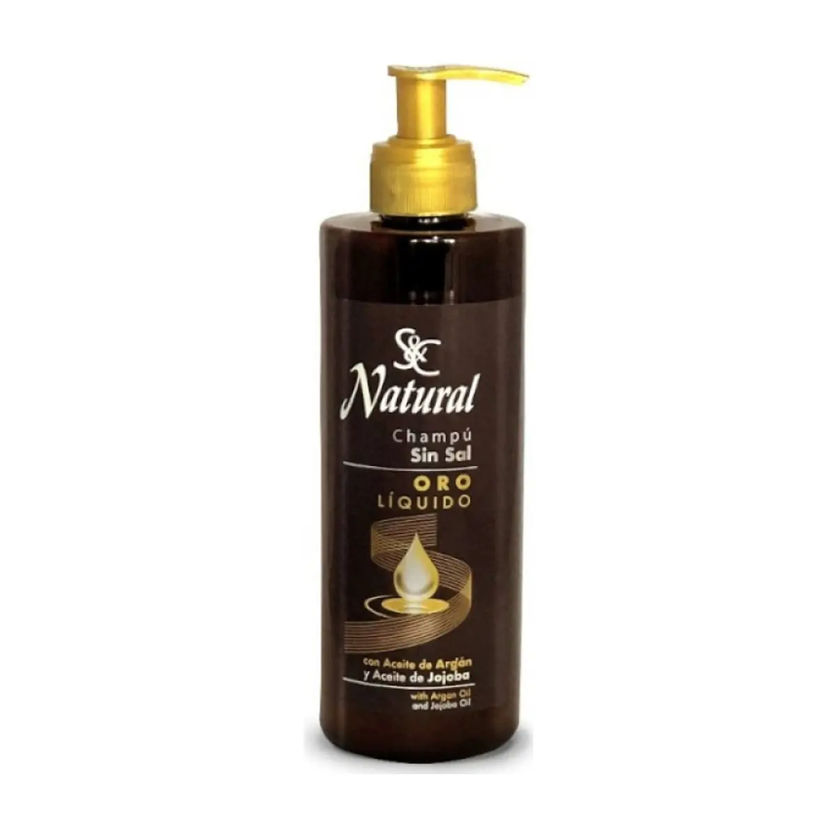 Champú sin sal con aceite de argán y jojoba Suchel Camacho (400 ml) - Thumbnail 2
