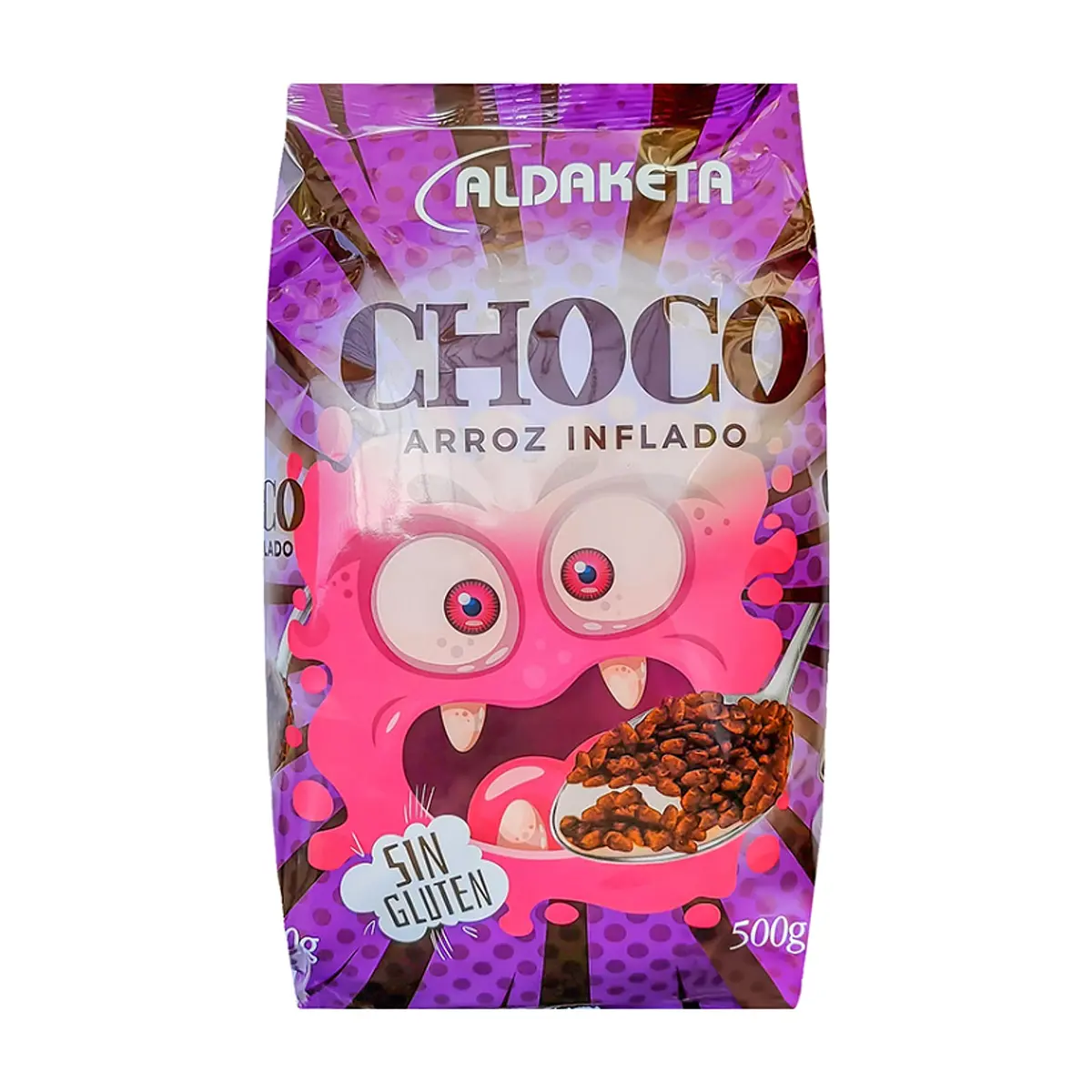 Cereal de arroz inflado Choco Aldaketa (500 g / 1.1 lb) - Miniatura 1