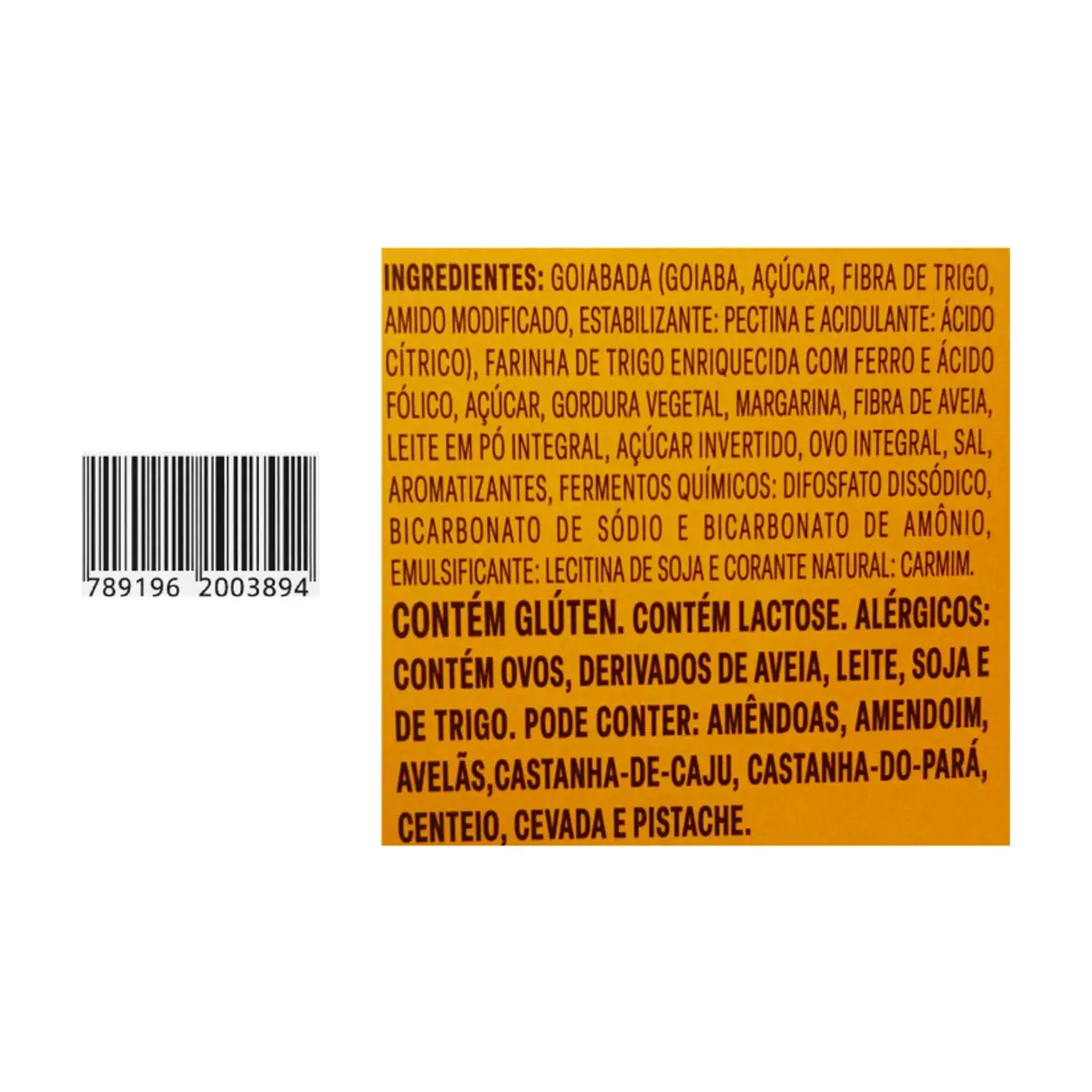 Bizcocho con relleno sabor a guayaba Bauducco (30 g / 1.05 oz) - Thumbnail 4