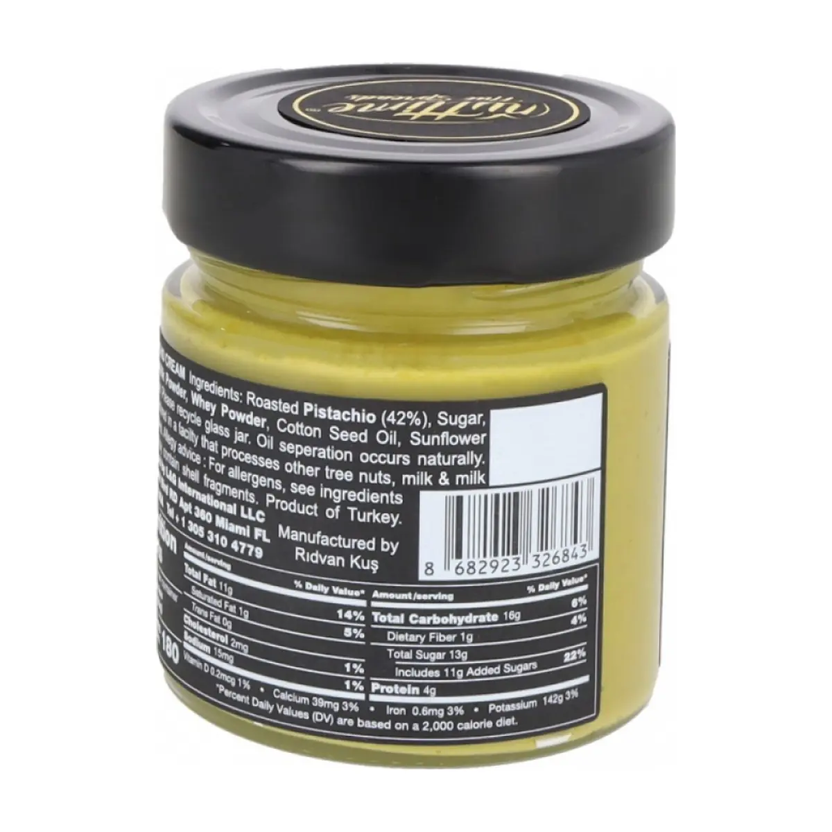 Crema de pistacho para untar Nuttime (4 x 250 g / 8.80 oz) - Thumbnail 2