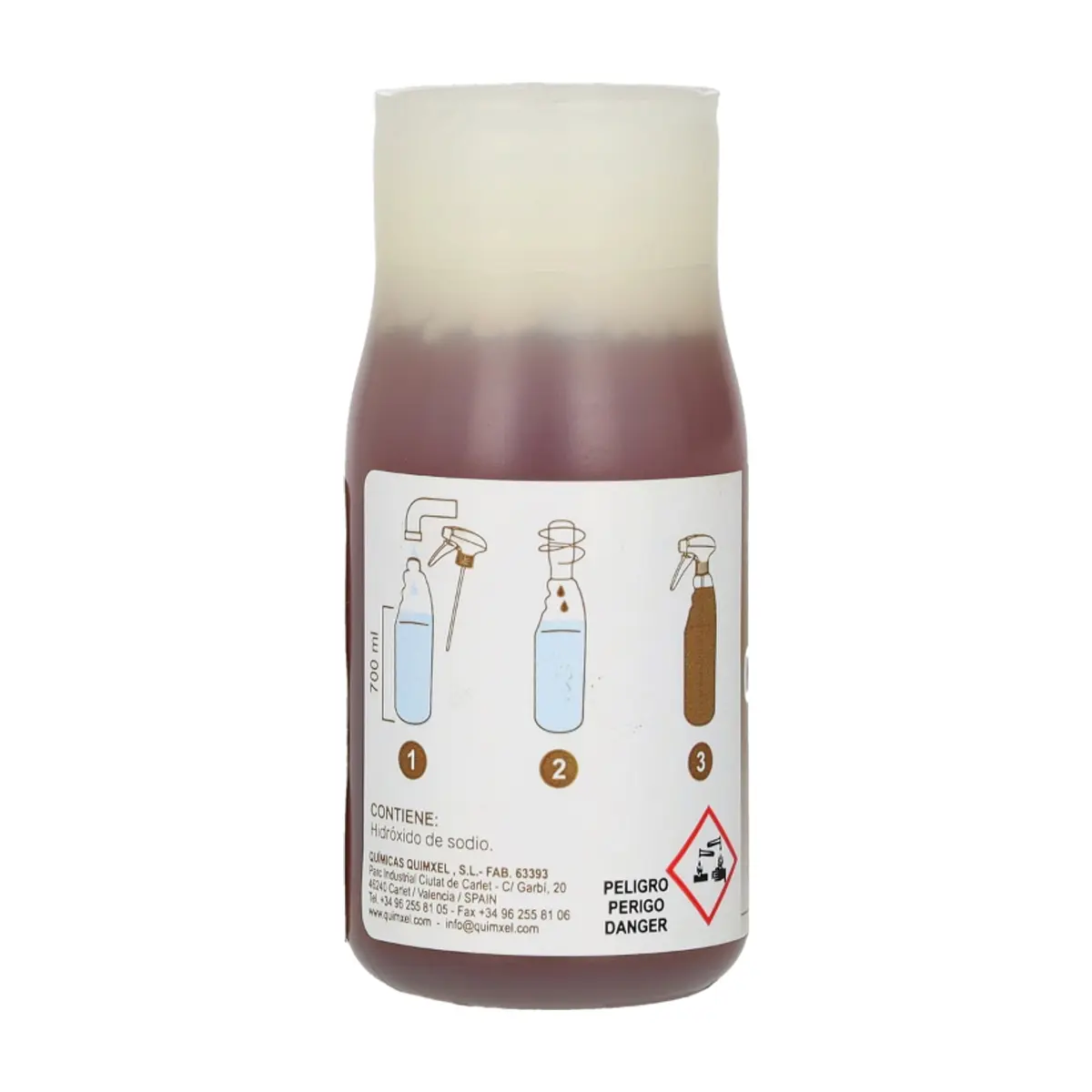 Concentrado desengrasante alta alcalinidad Capxel (50 ml) - Thumbnail 5