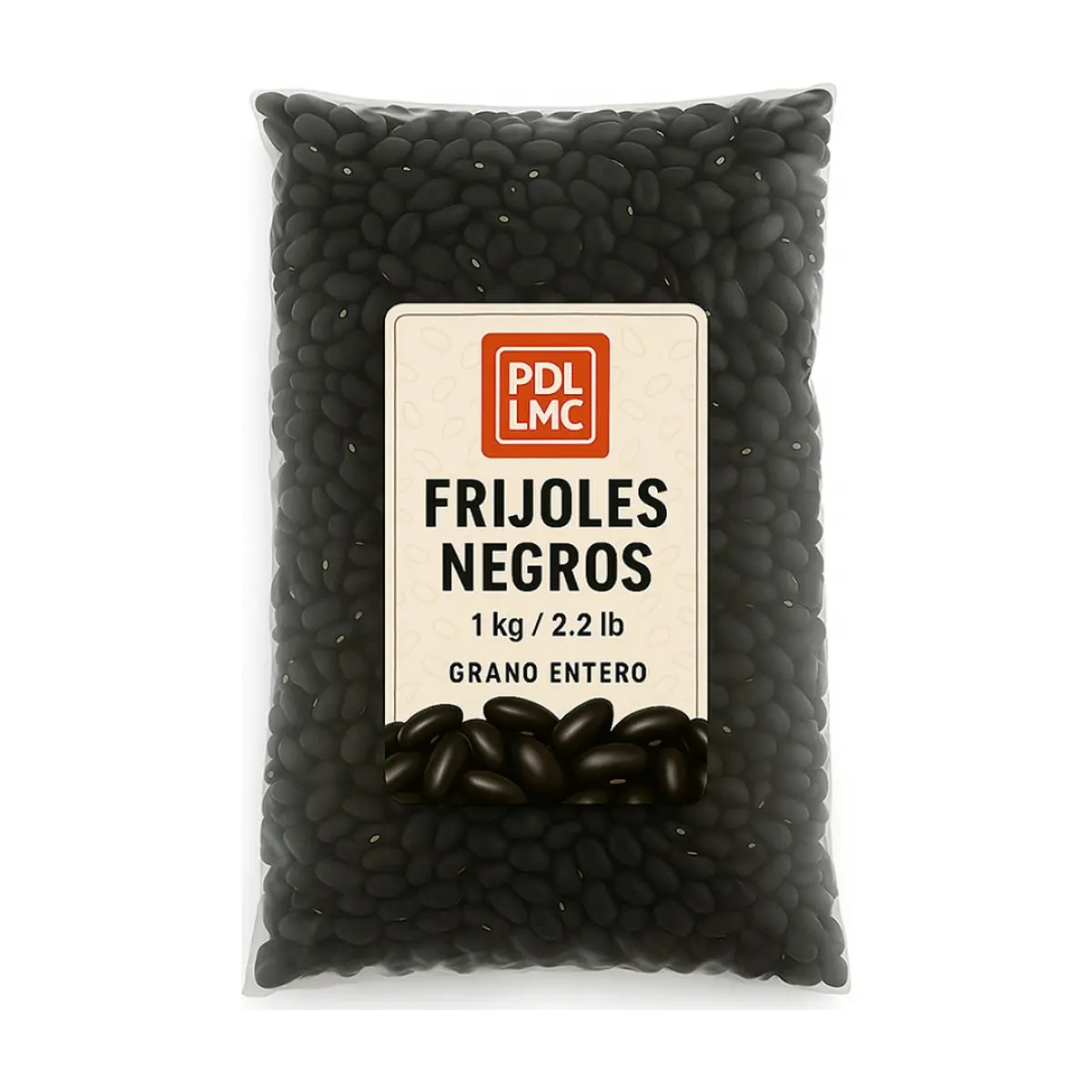 Frijoles negros PDL LMC (1 kg / 2.2 lb)